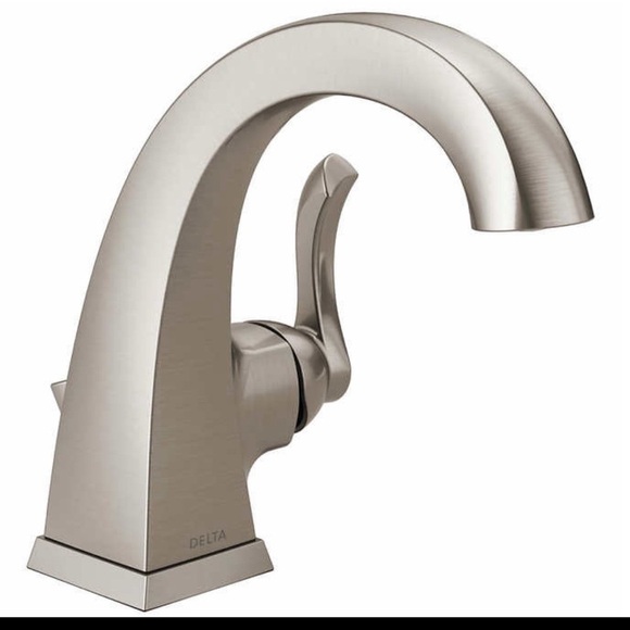 Delta Kahlo Single Handle Centerset Bathroom Faucet 15841LF-SP Brushed Nickel - Picture 1 of 4